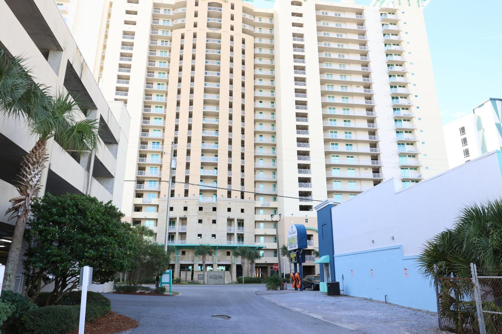 Aqua 1504 Beachfront Condo With Free Beach Chairs Panama City Beach Exterior foto